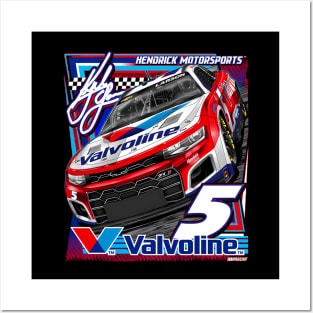 Kyle Larson Valvoline Car Posters and Art